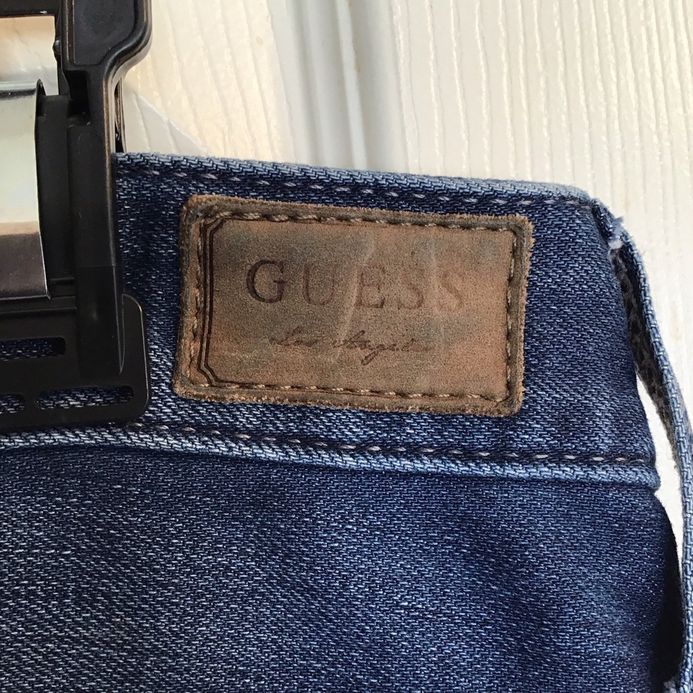 Guess Los Angeles Women's Jeans Size 27 Blue Stretch Starlet Slim Boot Cut - Picture 8 of 16